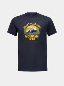 Футболки и поло Jack Wolfskin Mountain Trail модель 1808401_1010 Фото