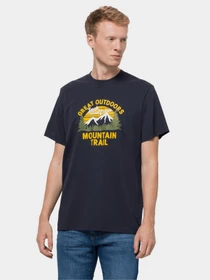 Футболки и поло Jack Wolfskin Mountain Trail модель 1808401_1010 Фото
