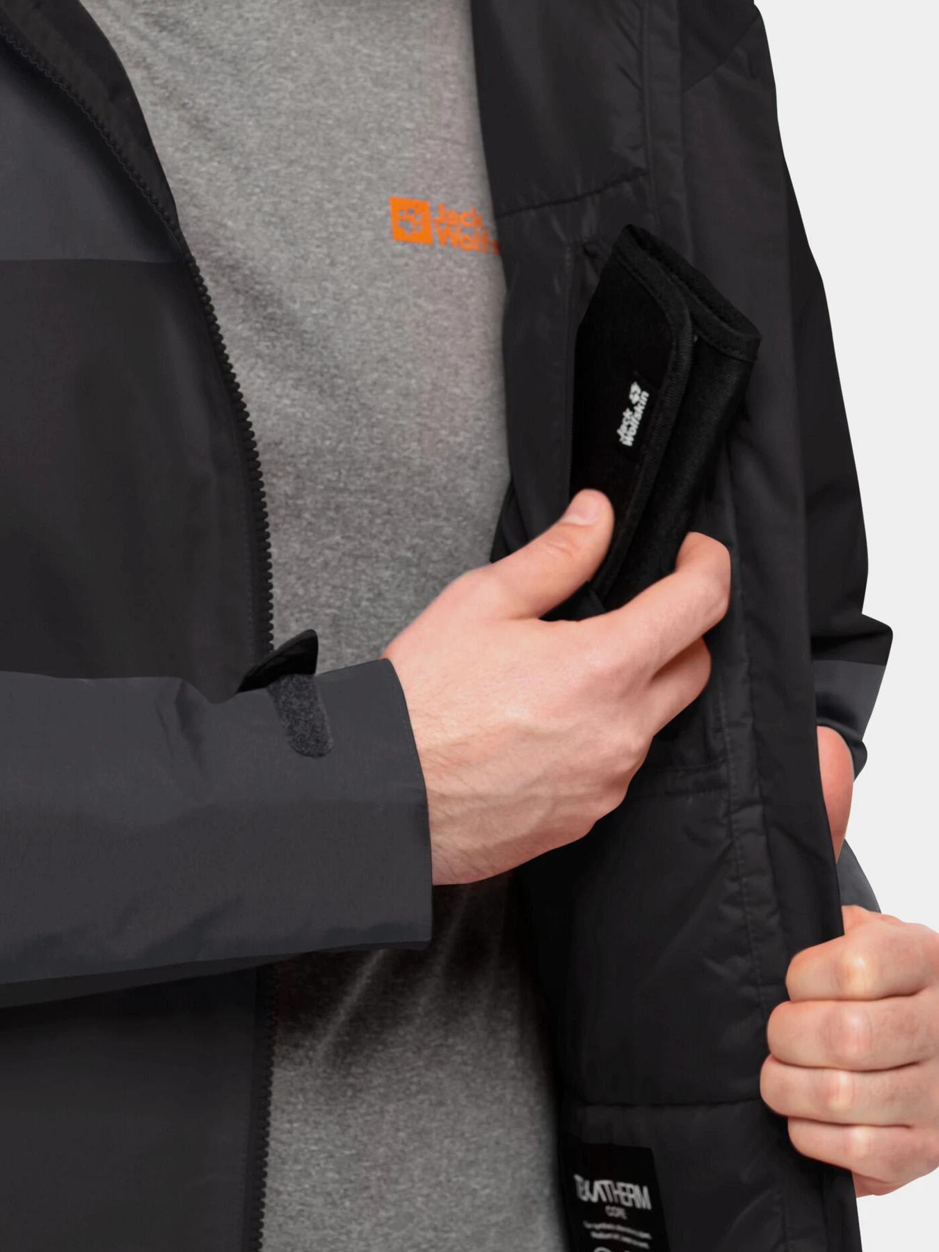 Куртки и дубленки Jack Wolfskin Jasper модель 1114321_6000 Фото