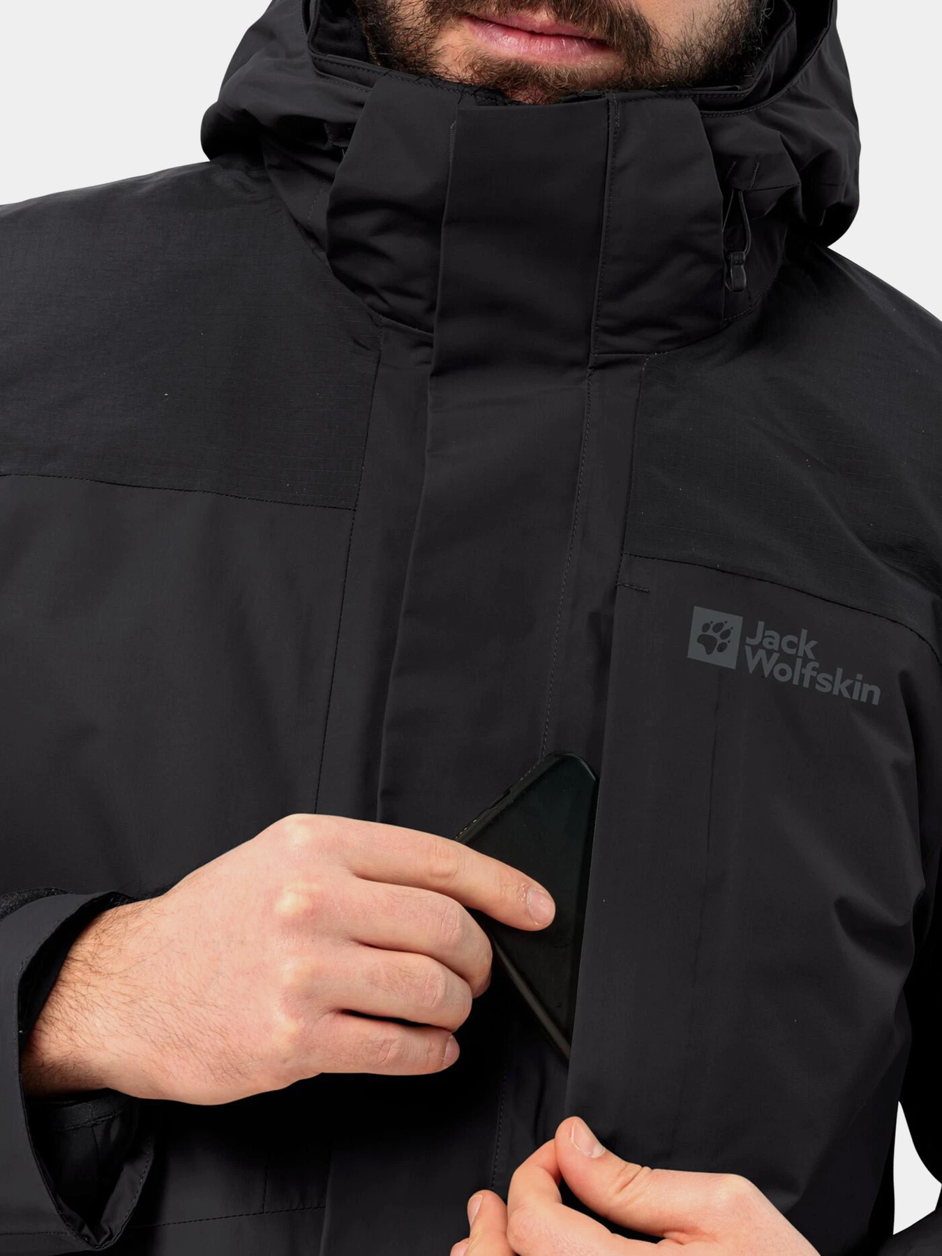 Куртки и дубленки Jack Wolfskin Romberg 3In1 Jkt модель 1115251_6000 Куртки и дубленки Jack Wolfskin Romberg 3In1 Jkt модель 1115251_6000 Фото