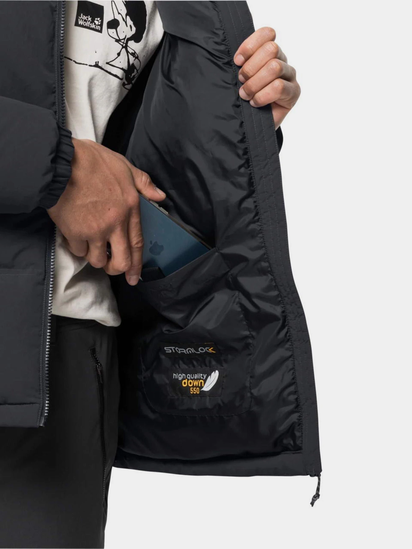 Куртки та дублянки Jack Wolfskin Alex Down модель 1206911_6350 Фото