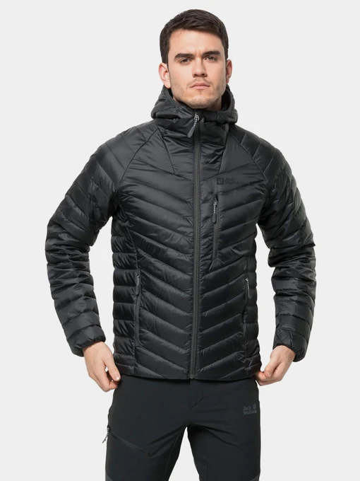 Куртки и дубленки Jack Wolfskin Passamani Down Hoody модель 1207241_6350 Фото