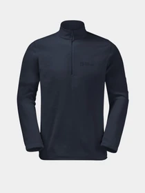 Худи и свитшоты Jack Wolfskin Taunus Half-Zip модель 1709522_1010 Фото