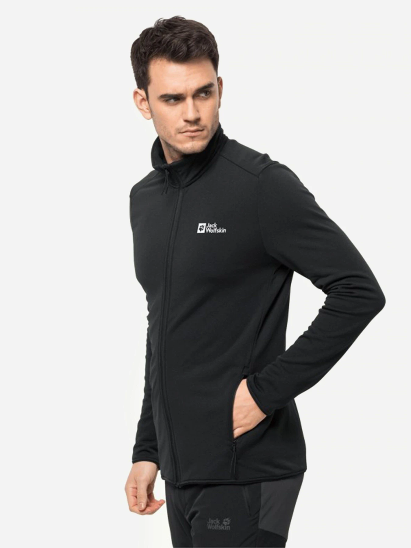 Худи и свитшоты Jack Wolfskin Pack & Go Full-Zip модель 1710671_6000 Фото