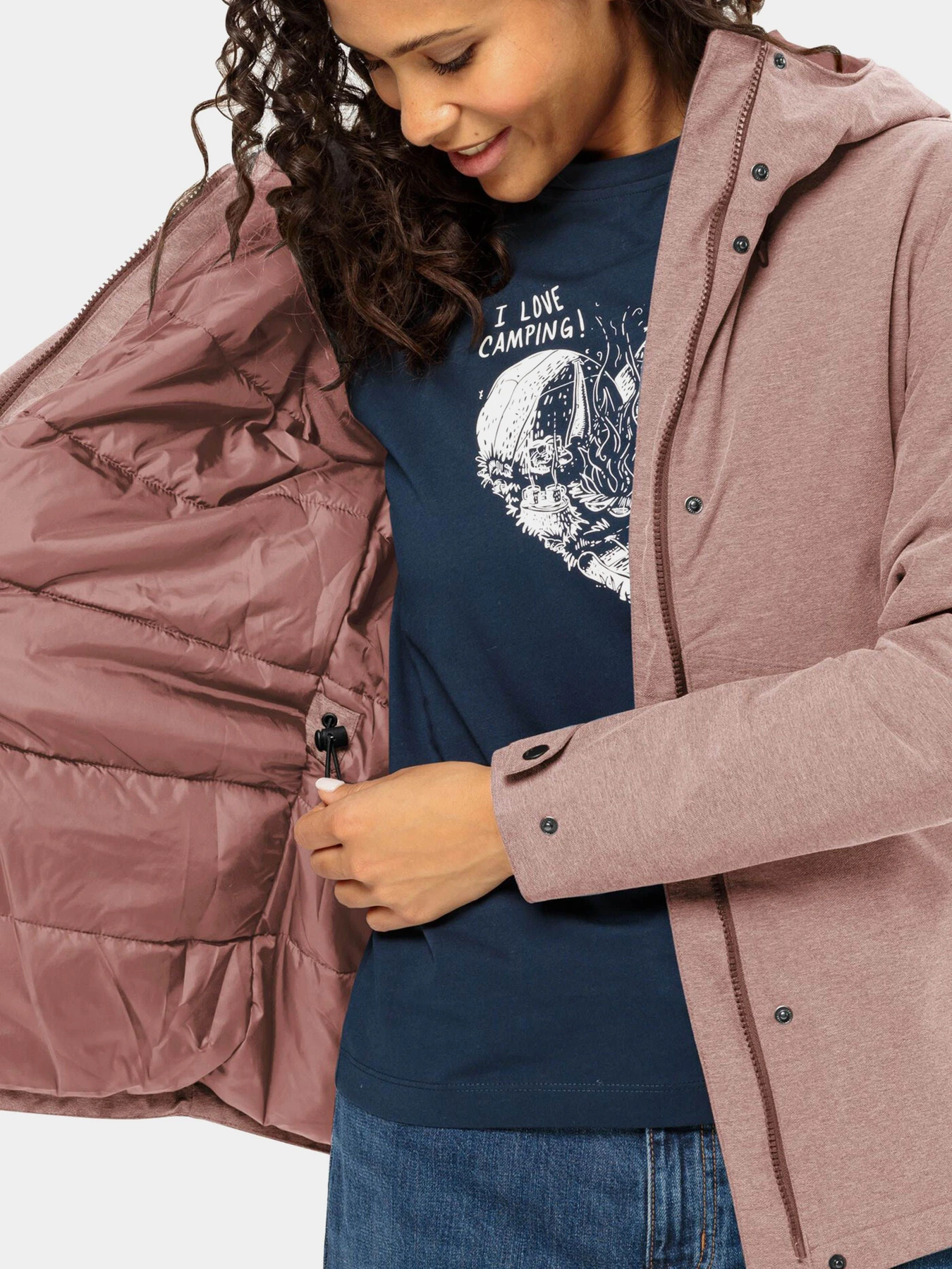 Куртки и дубленки Jack Wolfskin Snowy Park Jkt модель 1116051_3068 Фото