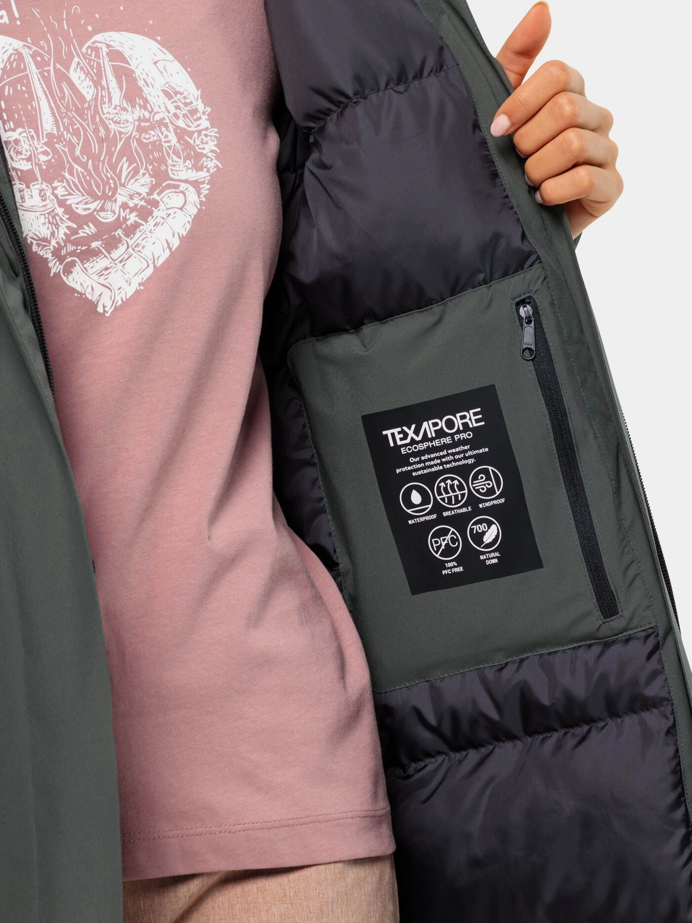 Куртки та дублянки Jack Wolfskin Luisenplatz модель 1116121_4136 Куртки та дублянки Jack Wolfskin Luisenplatz модель 1116121_4136 Фото