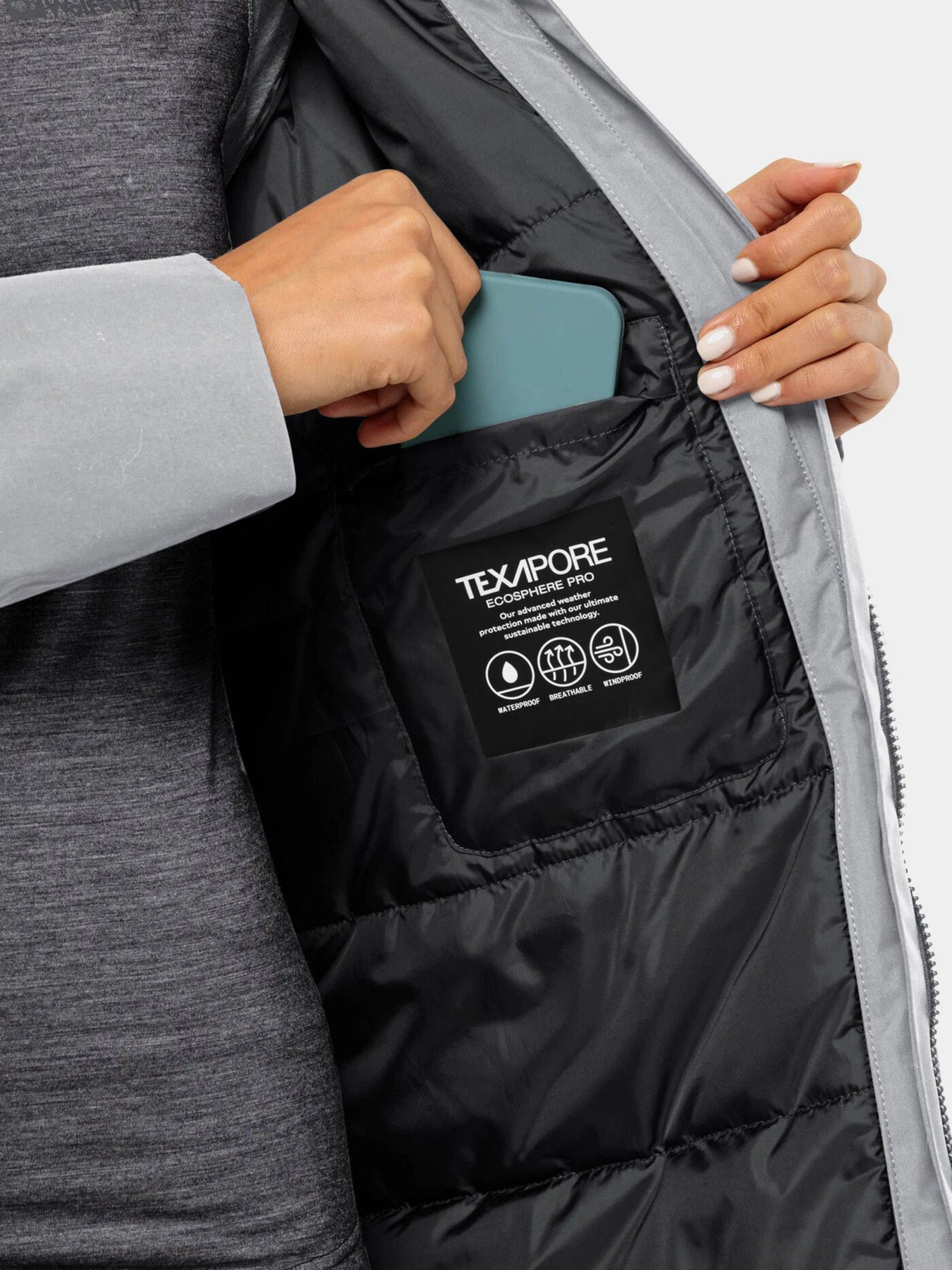Куртки та дублянки Jack Wolfskin Salier модель 1116141_6315 Куртки та дублянки Jack Wolfskin Salier модель 1116141_6315 Фото