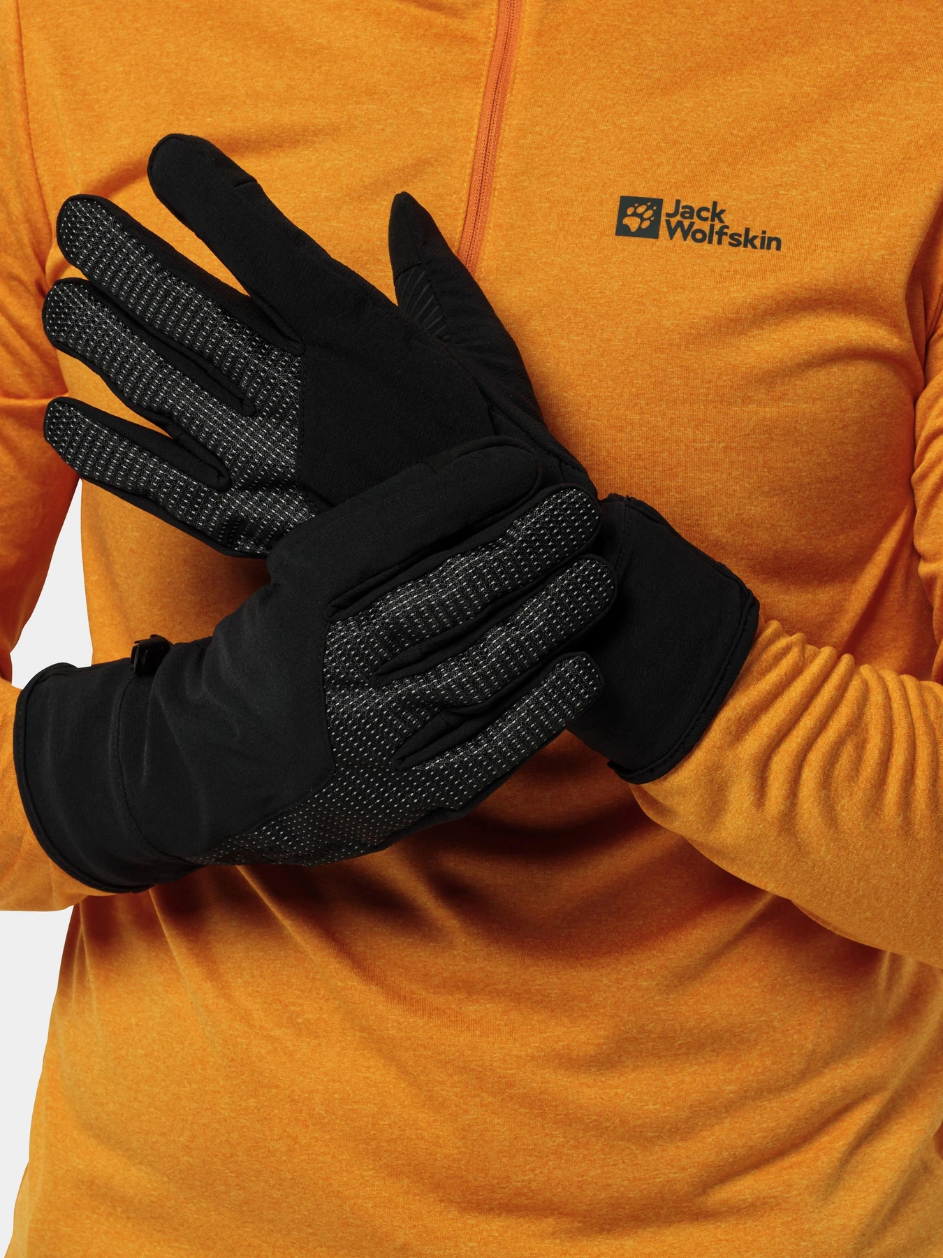 Рукавиці та рукавички Jack Wolfskin Night Hawk модель 1910072_6000 Фото