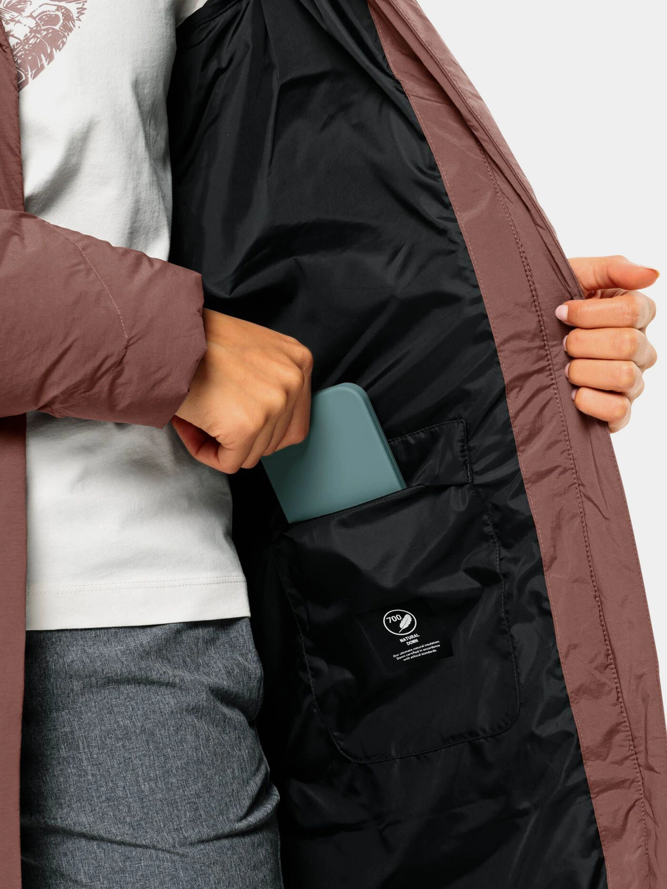 Куртки и дубленки Jack Wolfskin Marienplatz модель 1206971_5165 Фото