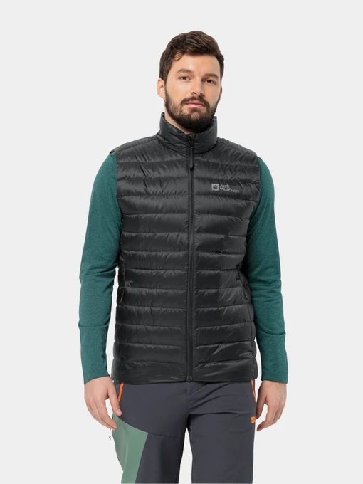 Куртки и дубленки Jack Wolfskin Pilvi Down Vest модель 1207711_6000 Фото