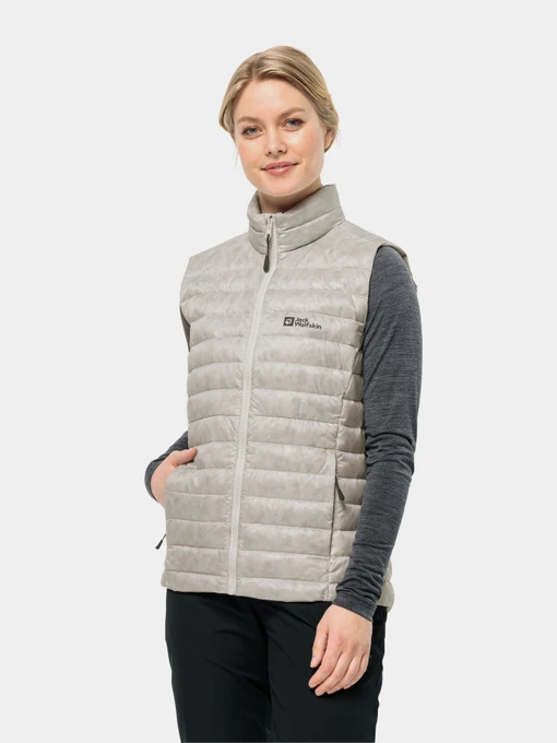 Куртки и дубленки Jack Wolfskin Pilvi Down Vest модель 1207771_5609 Фото