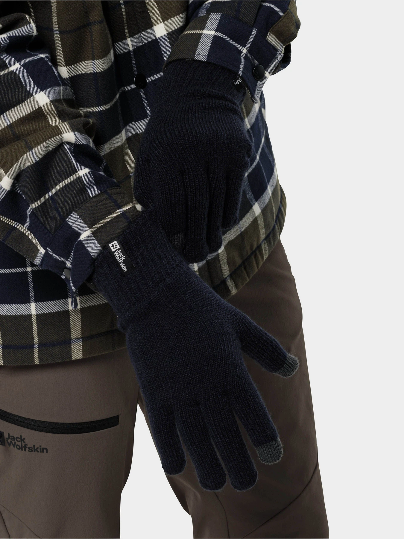 Перчатки и варежки Jack Wolfskin Rib модель 1911681_1010 Фото