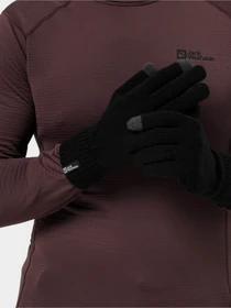 Рукавиці та рукавички Jack Wolfskin Rib модель 1911681_6000 Фото