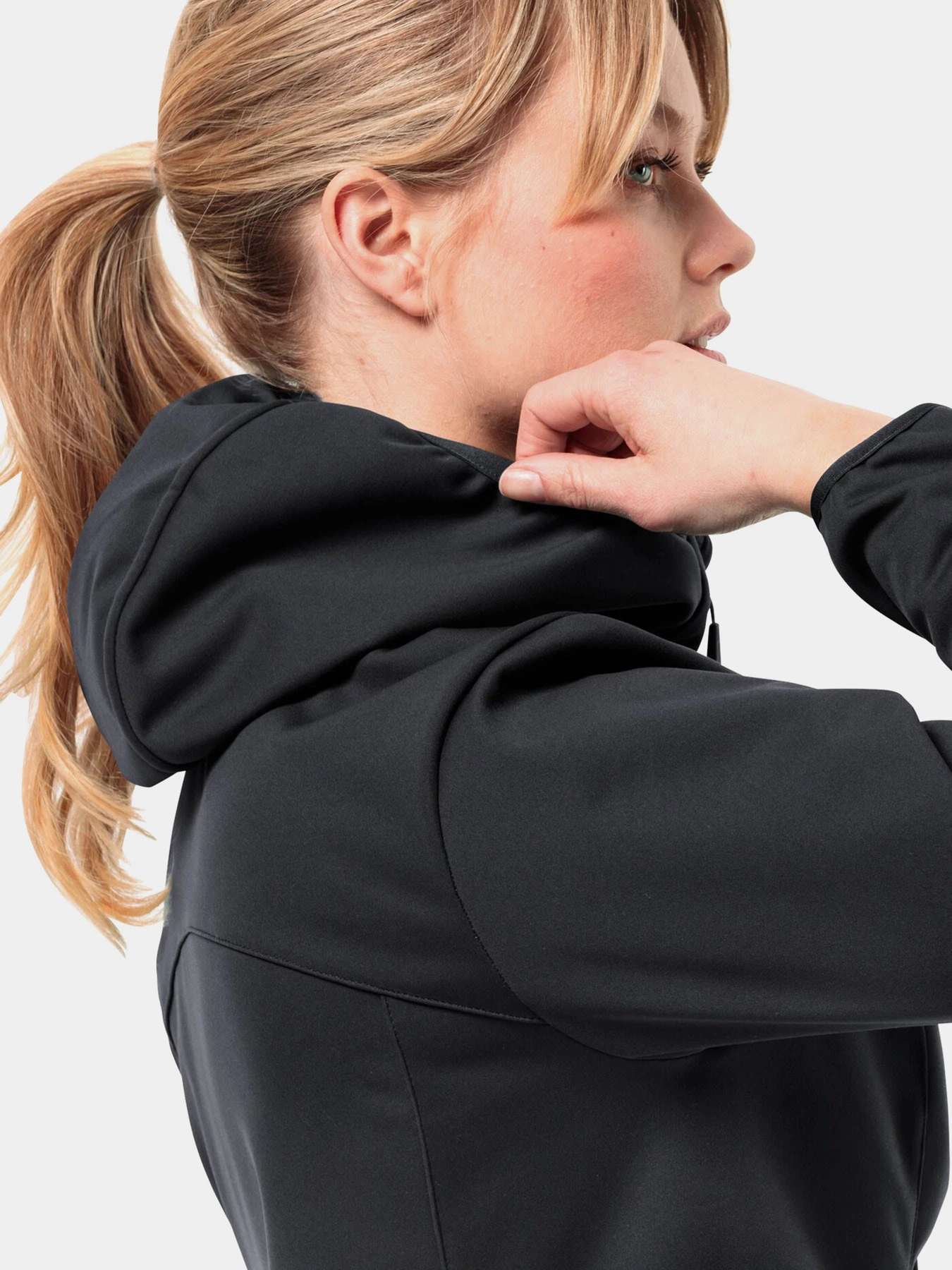Куртки и дубленки Jack Wolfskin Windhain Hoody модель 1307481_6000 Фото