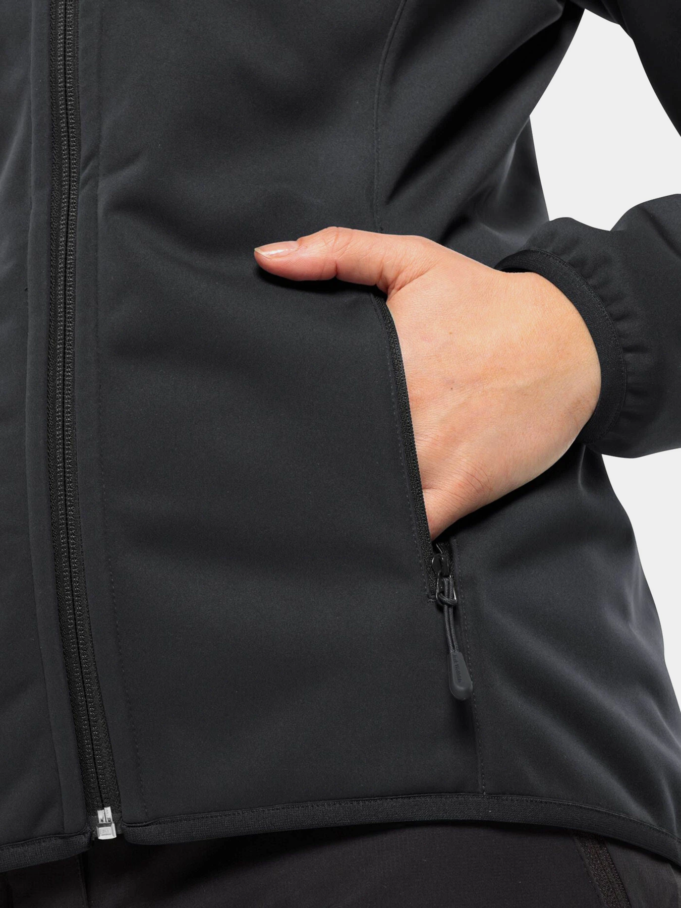 Куртки и дубленки Jack Wolfskin Windhain Hoody модель 1307481_6000 Фото