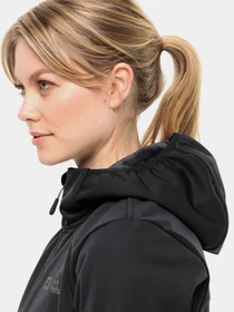 Куртки и дубленки Jack Wolfskin Windhain Hoody модель 1307481_6000 Фото