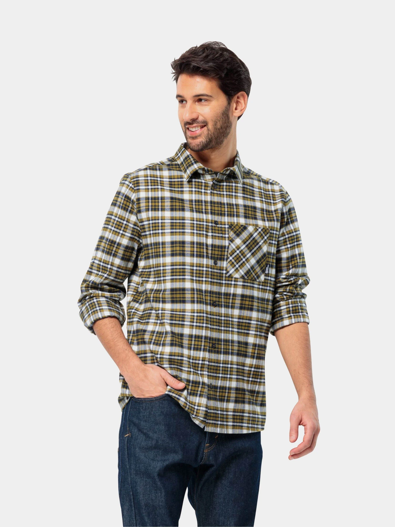 Сорочки Jack Wolfskin Bergweg Shirt модель 1403822_8443 Сорочки Jack Wolfskin Bergweg Shirt модель 1403822_8443 Фото