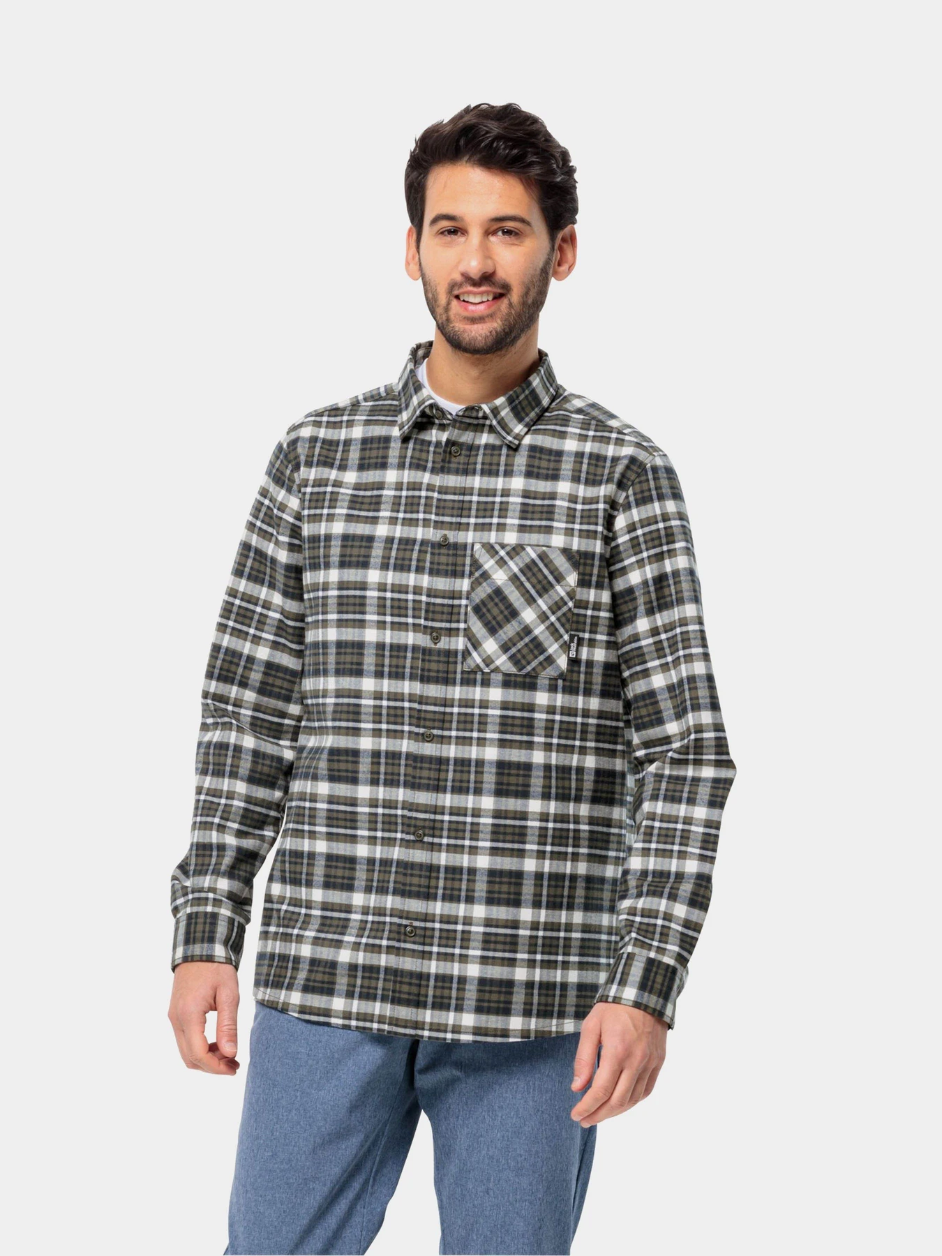 Сорочки Jack Wolfskin Bergweg Shirt модель 1403822_8611 Сорочки Jack Wolfskin Bergweg Shirt модель 1403822_8611 Фото