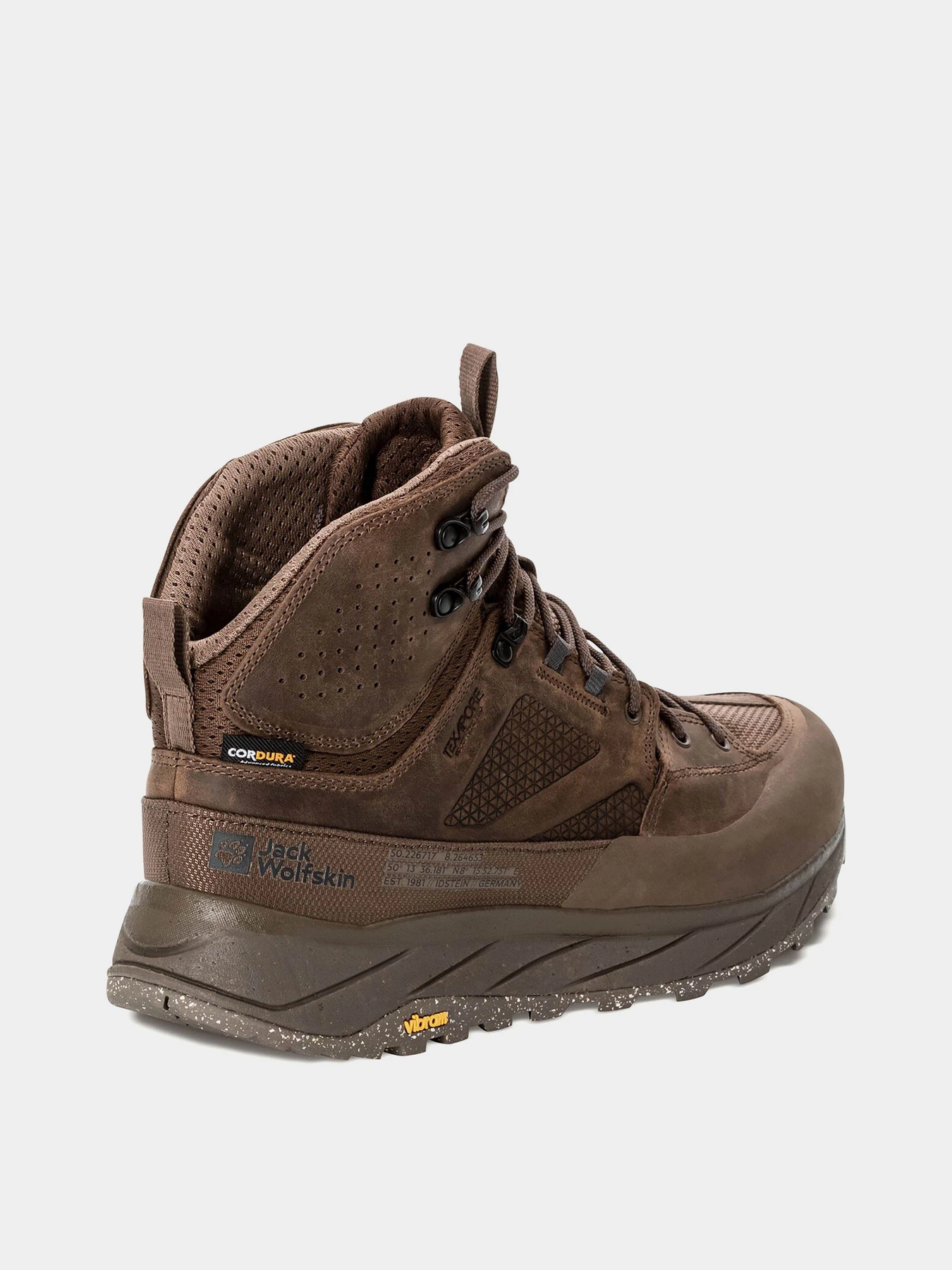 Ботинки и сапоги Jack Wolfskin Terraquest Texapore Mid модель 4056381_5178 Фото