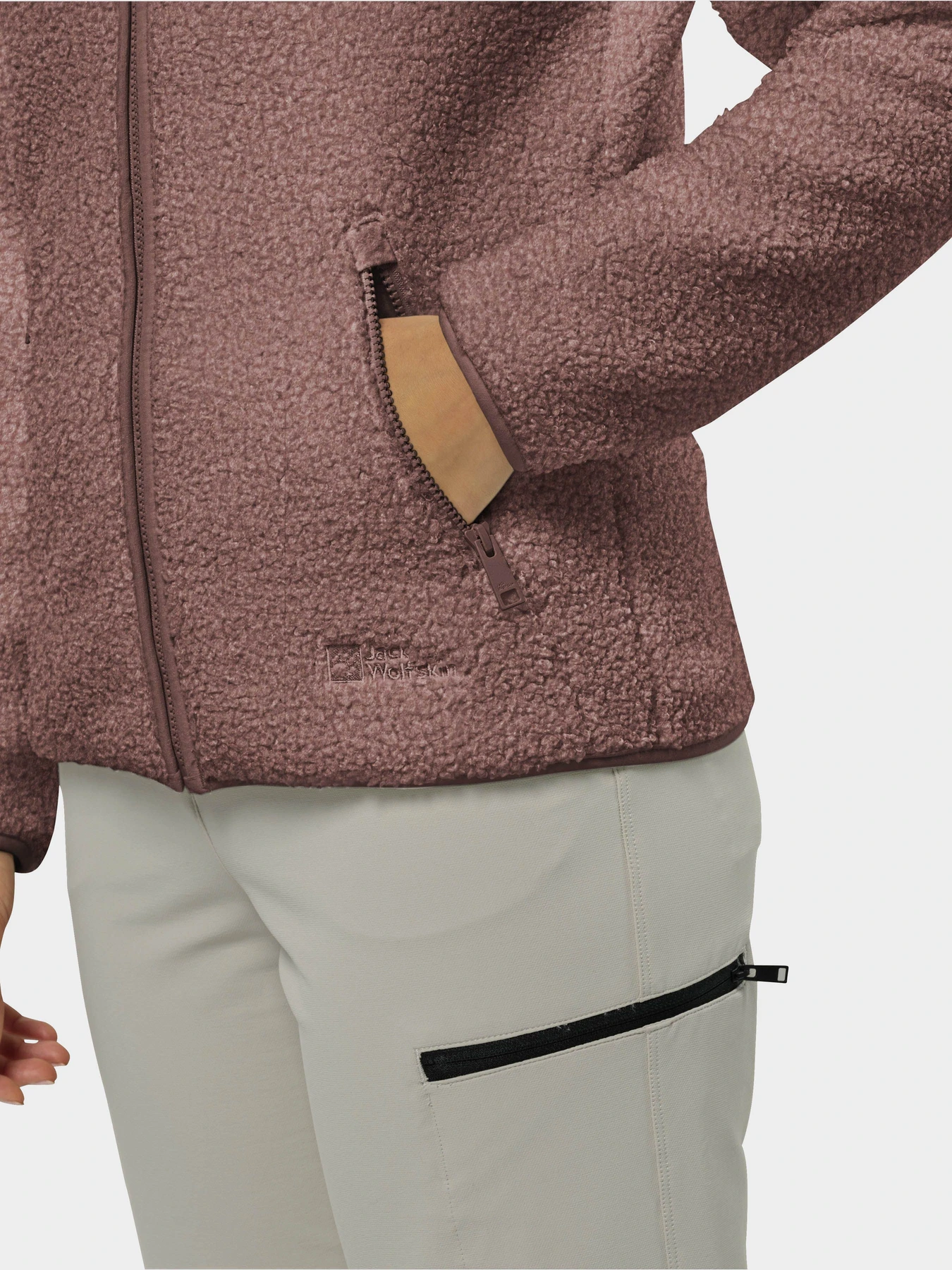 Худи и свитшоты Jack Wolfskin High Curl Jacket модель 1708732_3068 Фото