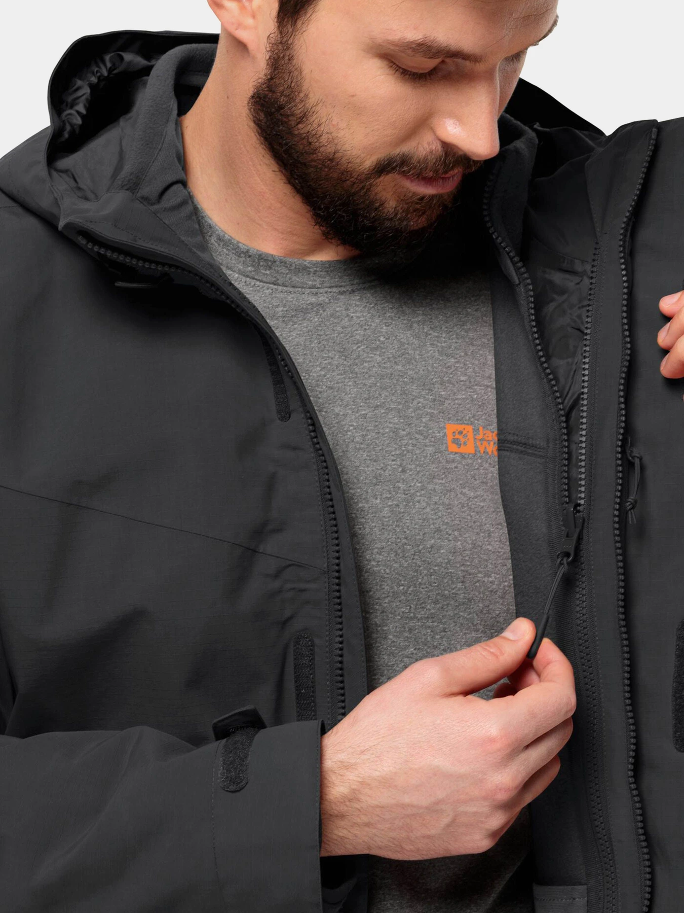 Куртки та дублянки Jack Wolfskin Altenberg 3In1 Jkt M модель 1115301_6000 Куртки та дублянки Jack Wolfskin Altenberg 3In1 Jkt M модель 1115301_6000 Фото