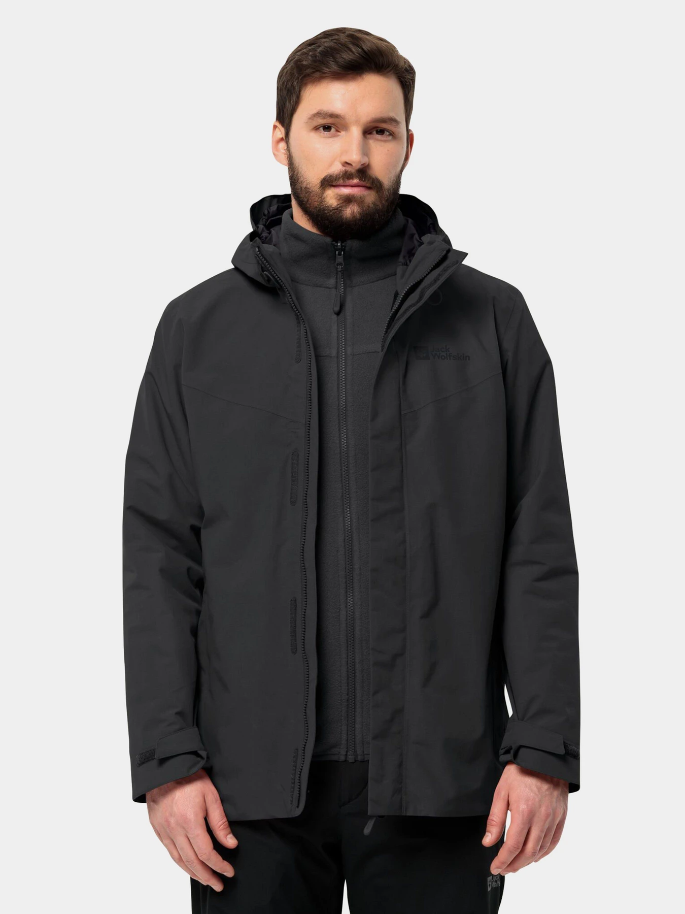 Куртки та дублянки Jack Wolfskin Altenberg 3In1 Jkt M модель 1115301_6000 Куртки та дублянки Jack Wolfskin Altenberg 3In1 Jkt M модель 1115301_6000 Фото