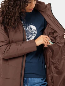 Куртки и дубленки Jack Wolfskin Deutzer Coat W модель 1207501_5165 Фото