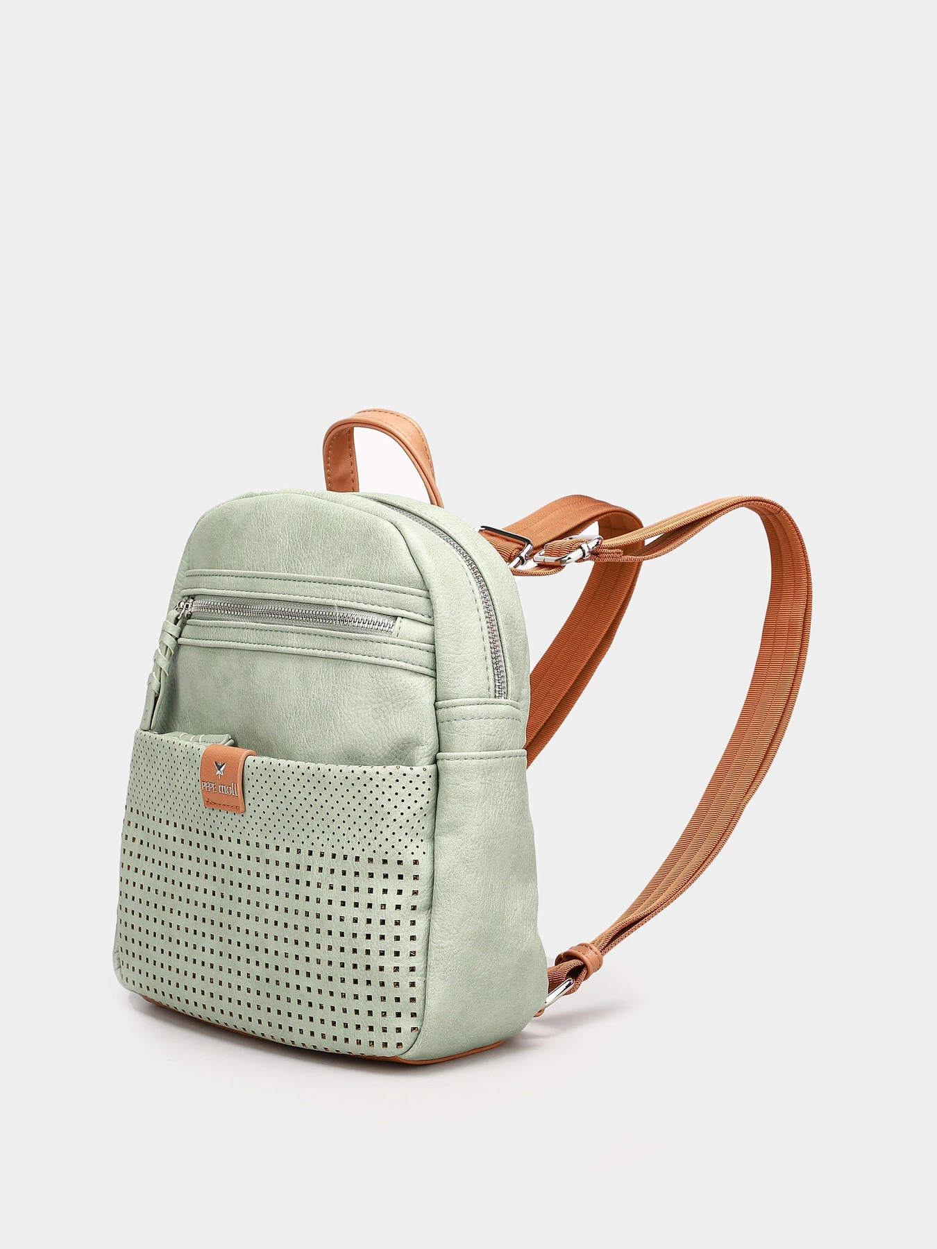 Рюкзаки PepeMoll модель 24133 aqua/tan Рюкзаки PepeMoll модель 24133 aqua/tan Фото