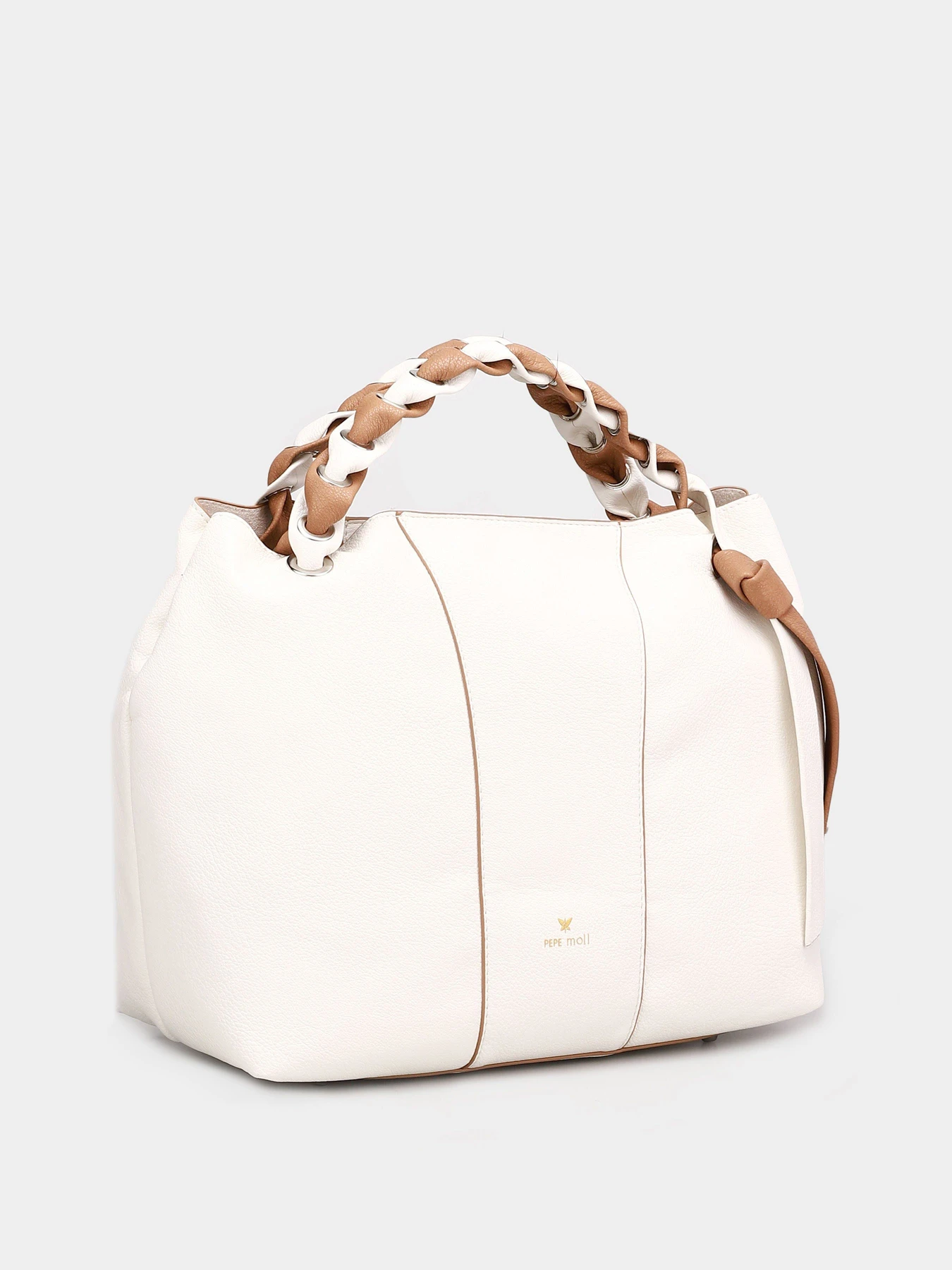 Сумки PepeMoll модель 28131 blanco/taupe Сумки PepeMoll модель 28131 blanco/taupe Фото