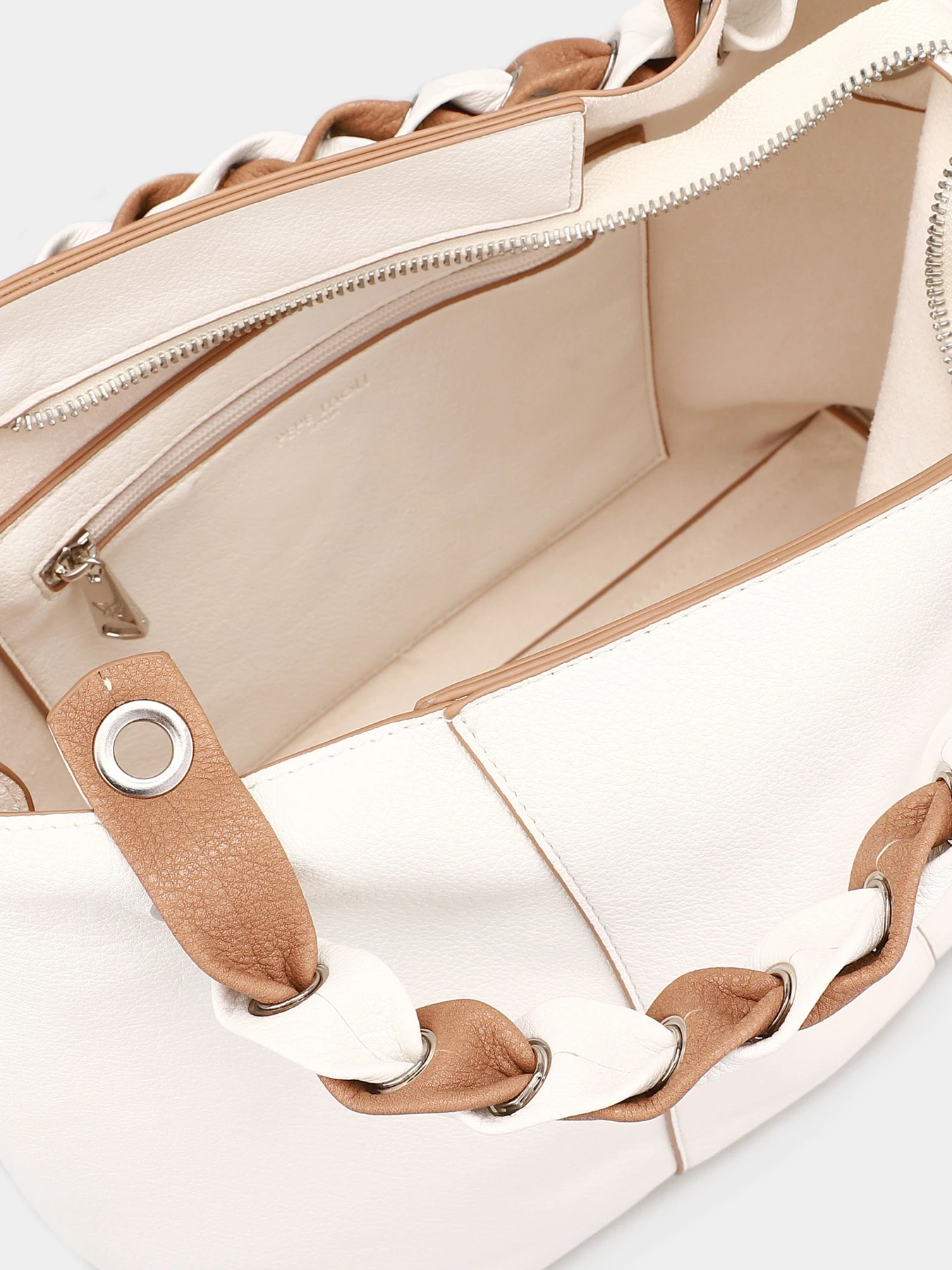Сумки PepeMoll модель 28131 blanco/taupe Сумки PepeMoll модель 28131 blanco/taupe Фото
