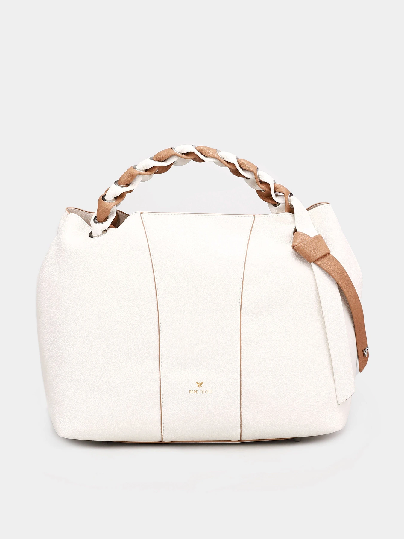 Сумки PepeMoll модель 28131 blanco/taupe Сумки PepeMoll модель 28131 blanco/taupe Фото