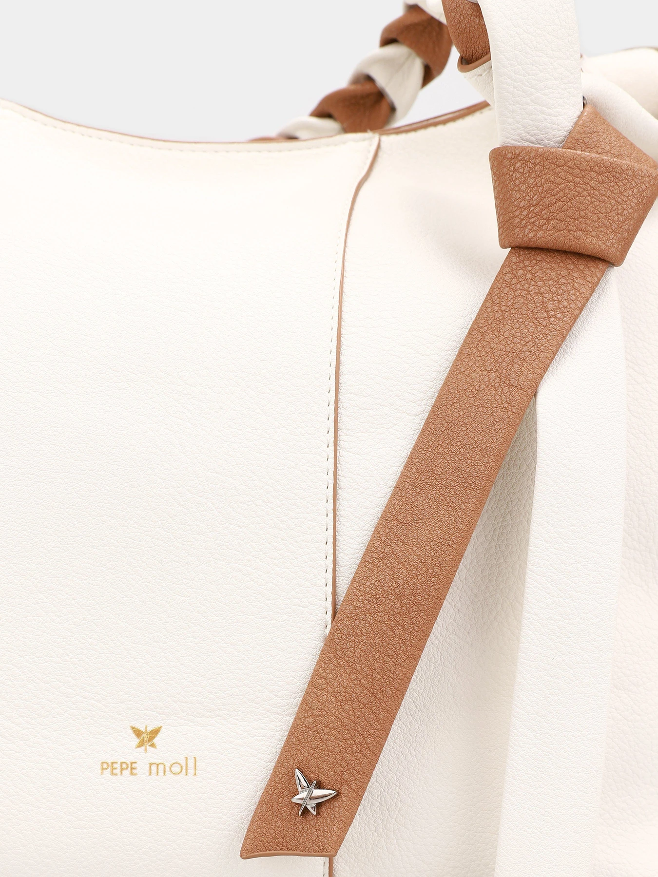 Сумки PepeMoll модель 28132 blanco/taupe Сумки PepeMoll модель 28132 blanco/taupe Фото