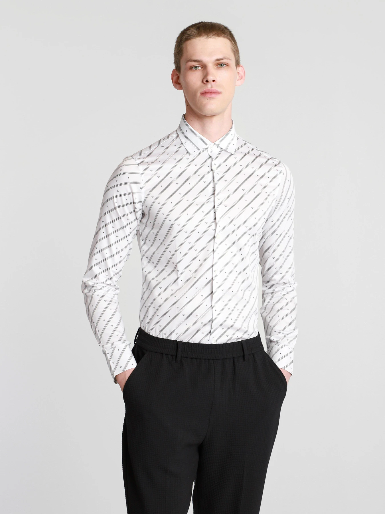 Рубашки Emporio Armani модель 3K1CC1-1NXTZ-F124 Рубашки Emporio Armani модель 3K1CC1-1NXTZ-F124 Фото