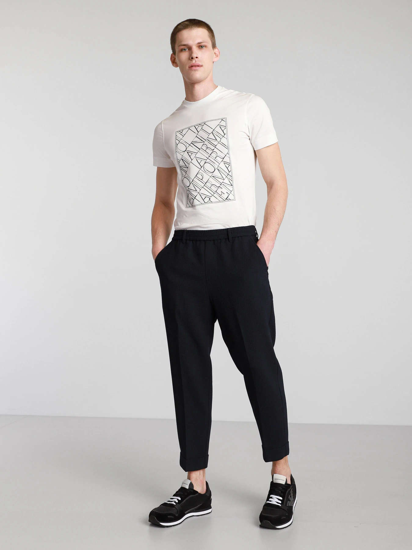 Штани Emporio Armani модель 3K1PL3-1NFCZ-0920 Фото