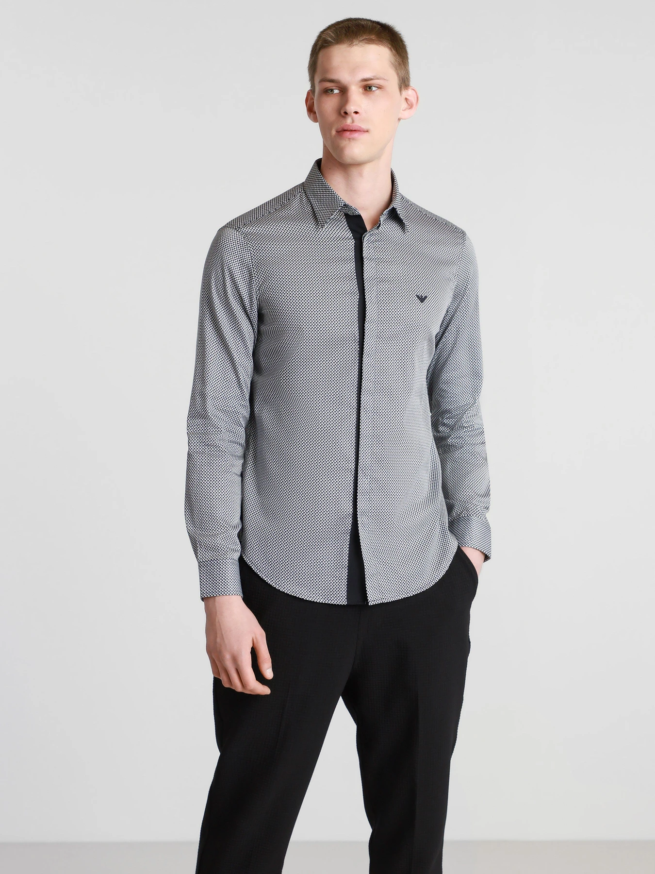 Рубашки Emporio Armani модель 3K1CA2-1NXTZ-F117 Рубашки Emporio Armani модель 3K1CA2-1NXTZ-F117 Фото