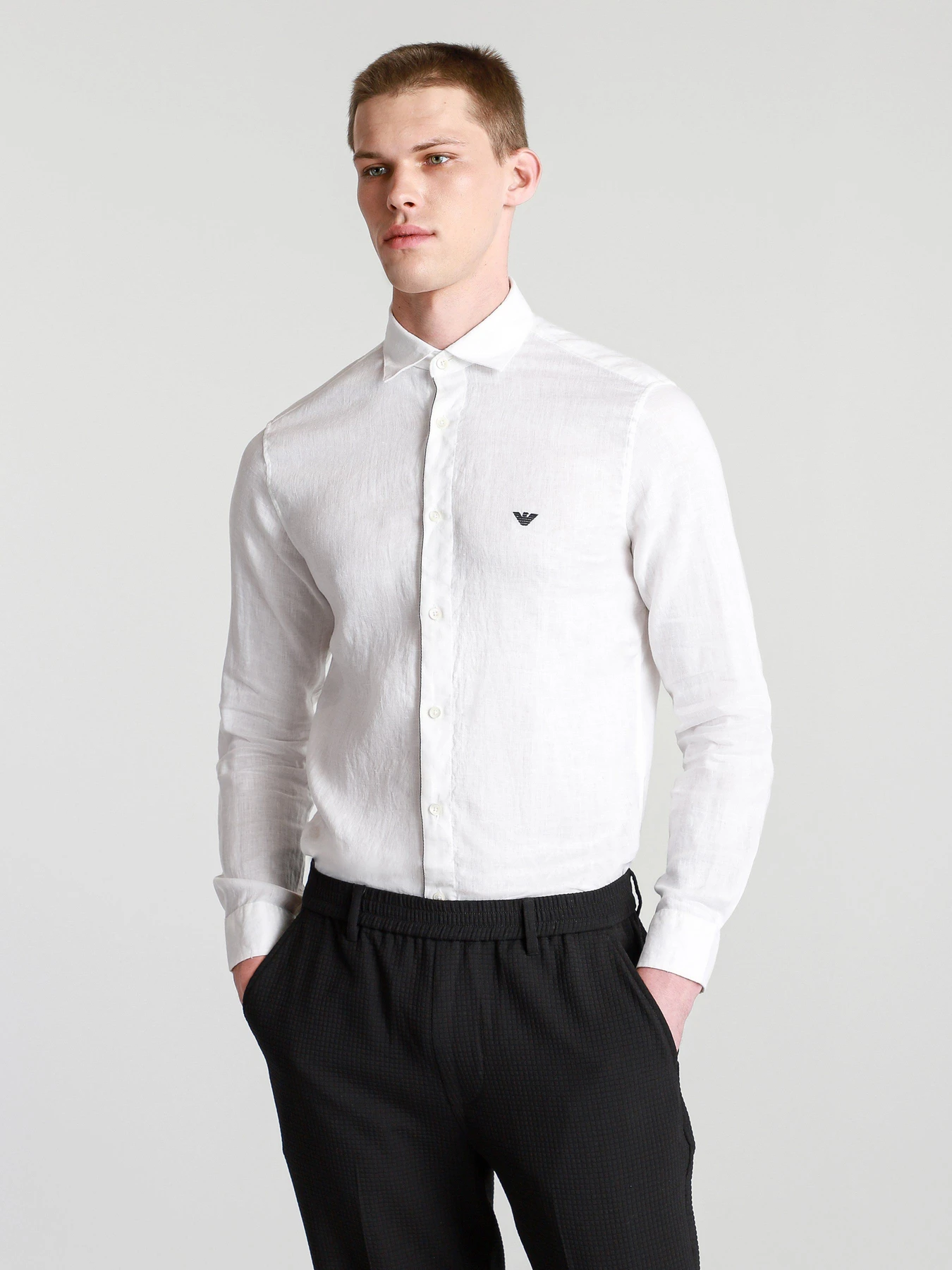 Рубашки Emporio Armani модель 3K1CP5-1NJIZ-0100 Рубашки Emporio Armani модель 3K1CP5-1NJIZ-0100 Фото