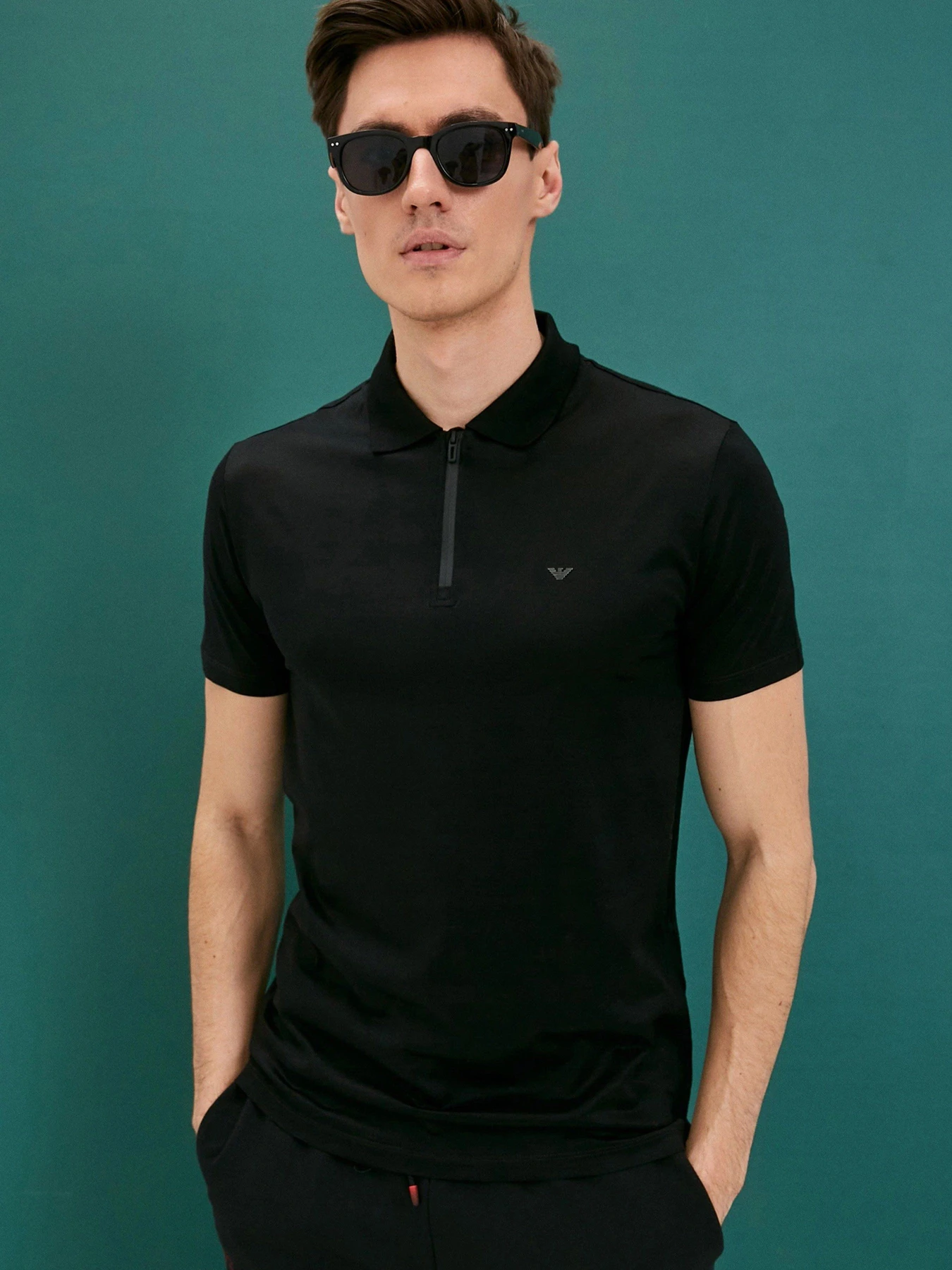 Футболки и поло Emporio Armani модель 3K1FC1-1JUVZ-0999 Футболки и поло Emporio Armani модель 3K1FC1-1JUVZ-0999 Фото