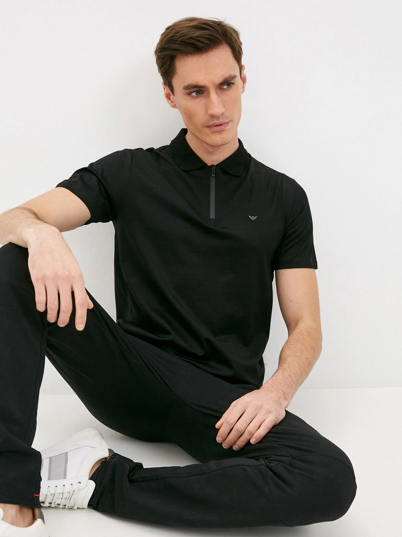 Футболки и поло Emporio Armani модель 3K1FC1-1JUVZ-0999 Футболки и поло Emporio Armani модель 3K1FC1-1JUVZ-0999 Фото