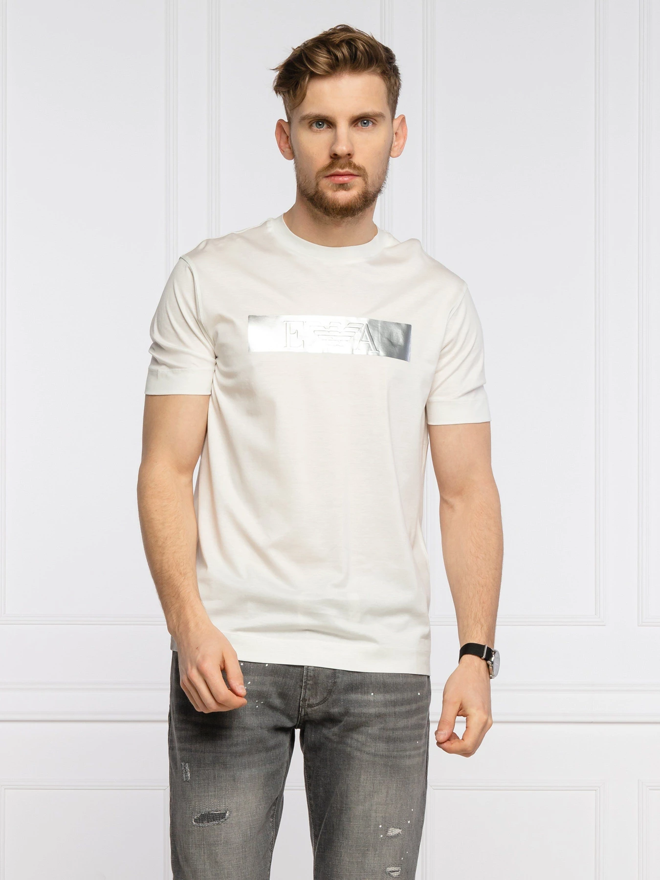 Футболки и поло Emporio Armani модель 3K1TQ0-1JUVZ-0999 Футболки и поло Emporio Armani модель 3K1TQ0-1JUVZ-0999 Фото