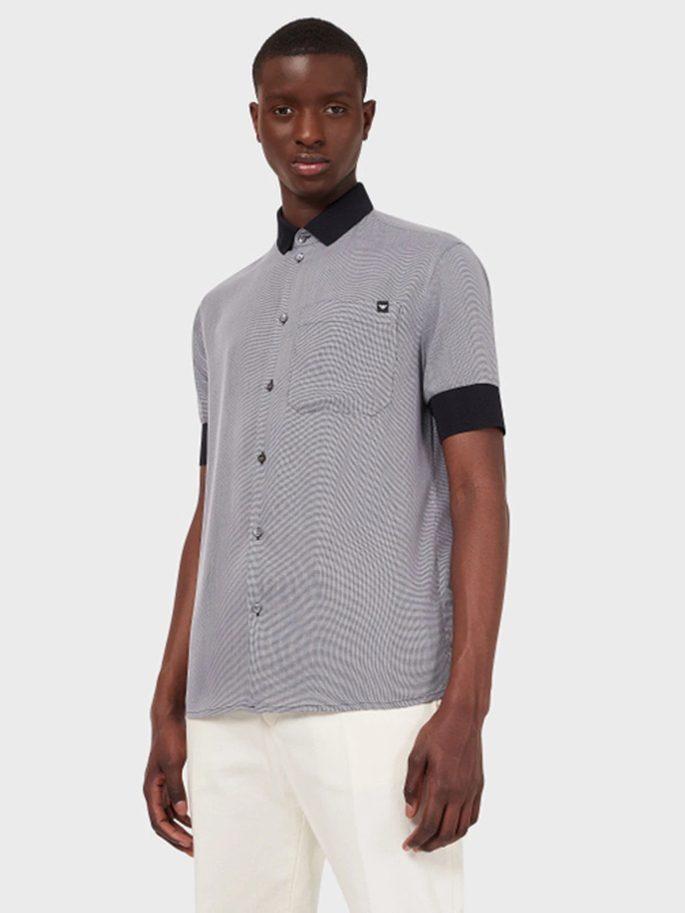 Рубашки Emporio Armani модель 3K1C72-1NA9Z-F100 Рубашки Emporio Armani модель 3K1C72-1NA9Z-F100 Фото