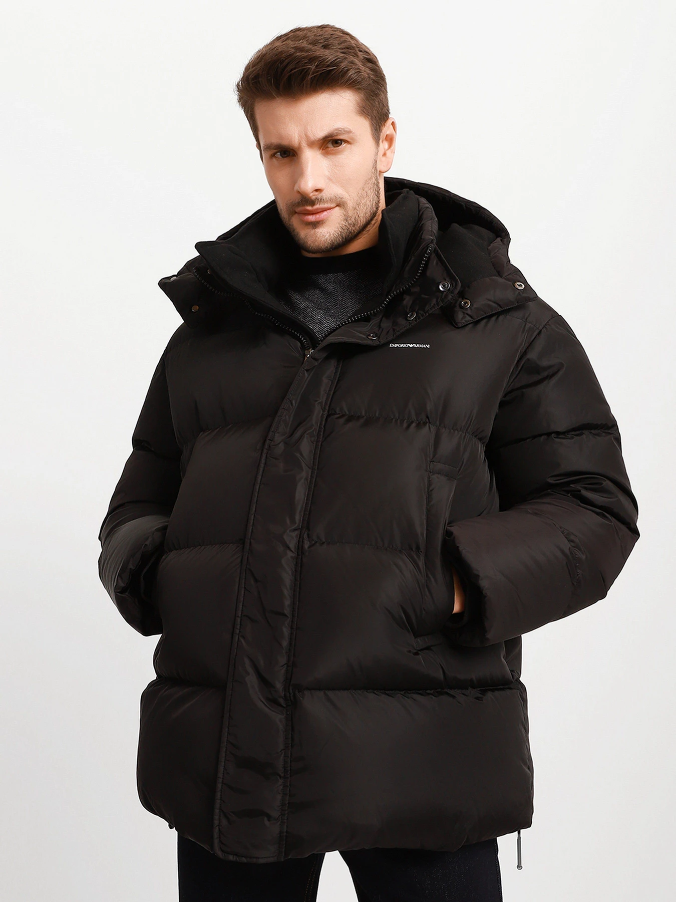 Куртки та дублянки Emporio Armani модель 6K1B99-1NQTZ-0999 Куртки та дублянки Emporio Armani модель 6K1B99-1NQTZ-0999 Фото