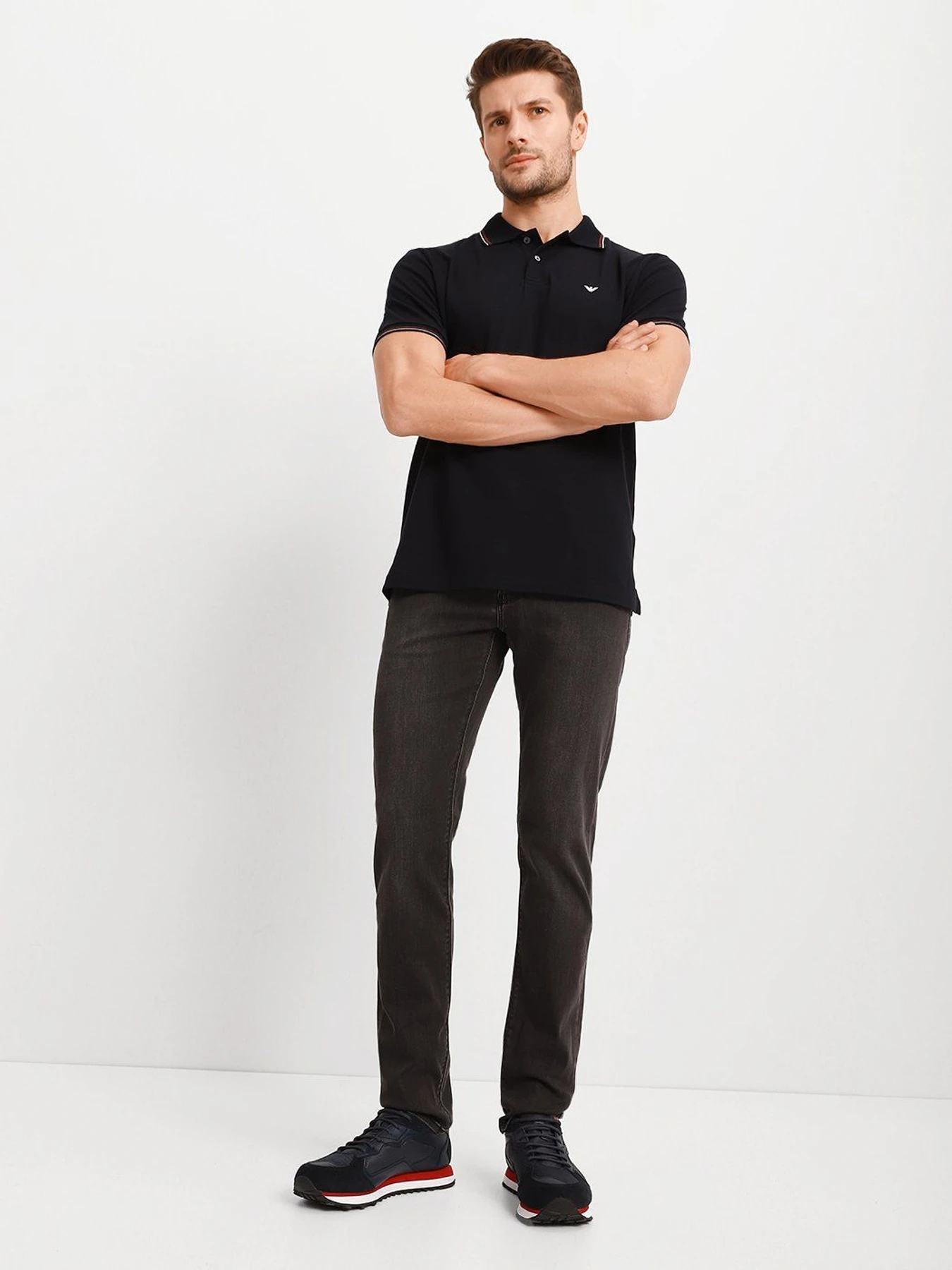 Джинсы Emporio Armani Slim модель 6K1J06-1DHDZ-0006 Джинсы Emporio Armani Slim модель 6K1J06-1DHDZ-0006 Фото