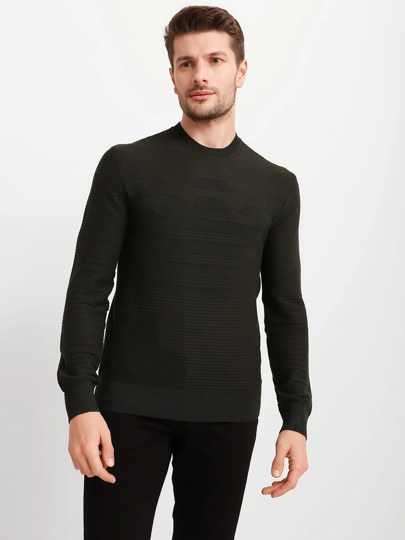Свитры и кардиганы Emporio Armani модель 6K1MXD-1MVRZ-0558 Свитры и кардиганы Emporio Armani модель 6K1MXD-1MVRZ-0558 Фото
