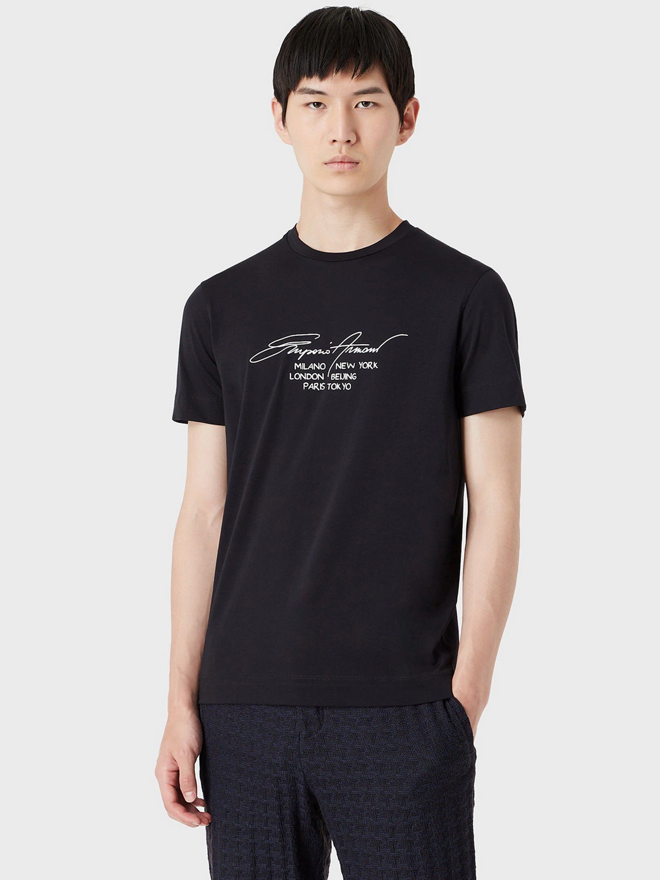 Футболки и поло Emporio Armani модель 6K1T79-1JPZZ-0920 Футболки и поло Emporio Armani модель 6K1T79-1JPZZ-0920 Фото