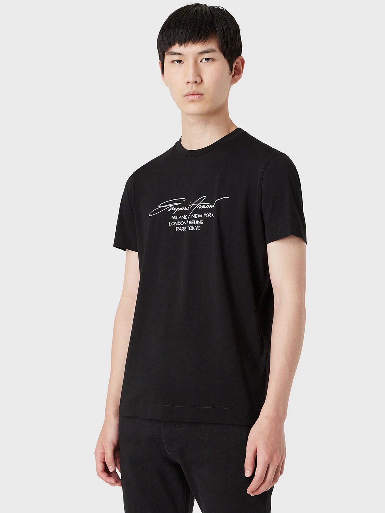 Футболки и поло Emporio Armani модель 6K1T79-1JPZZ-0999 Футболки и поло Emporio Armani модель 6K1T79-1JPZZ-0999 Фото