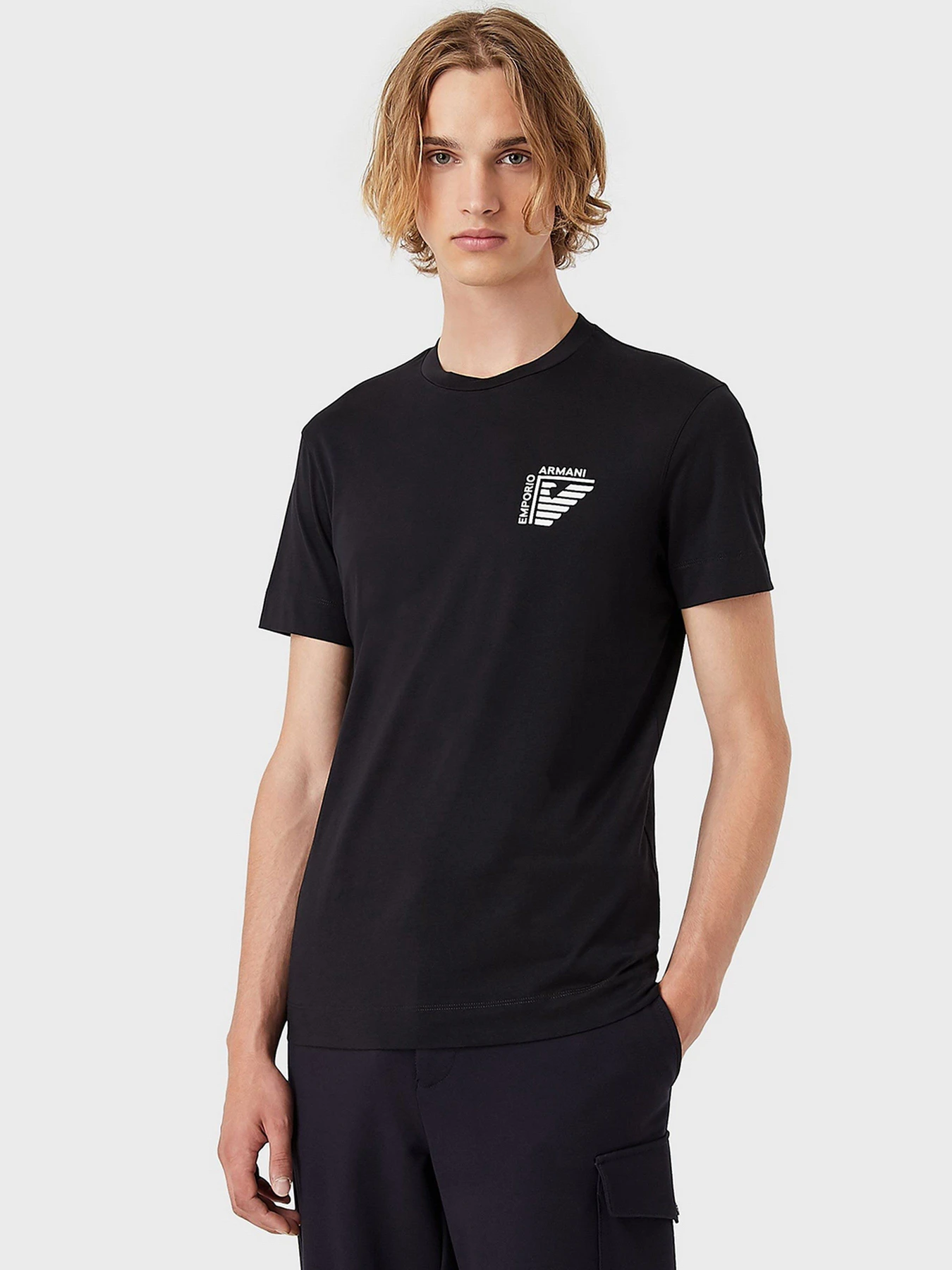 Футболки и поло Emporio Armani модель 6K1T93-1JPZZ-0920 Футболки и поло Emporio Armani модель 6K1T93-1JPZZ-0920 Фото