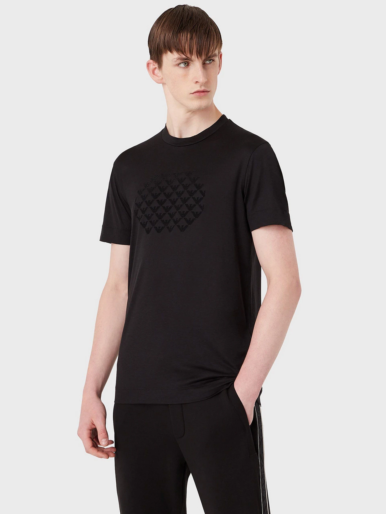 Футболки и поло Emporio Armani модель 6K1TA4-1JUVZ-0999 Футболки и поло Emporio Armani модель 6K1TA4-1JUVZ-0999 Фото