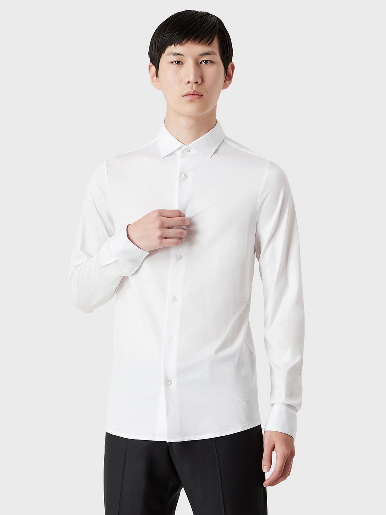 Рубашки Emporio Armani модель 8N1CG1-1JUVZ-0100 Рубашки Emporio Armani модель 8N1CG1-1JUVZ-0100 Фото