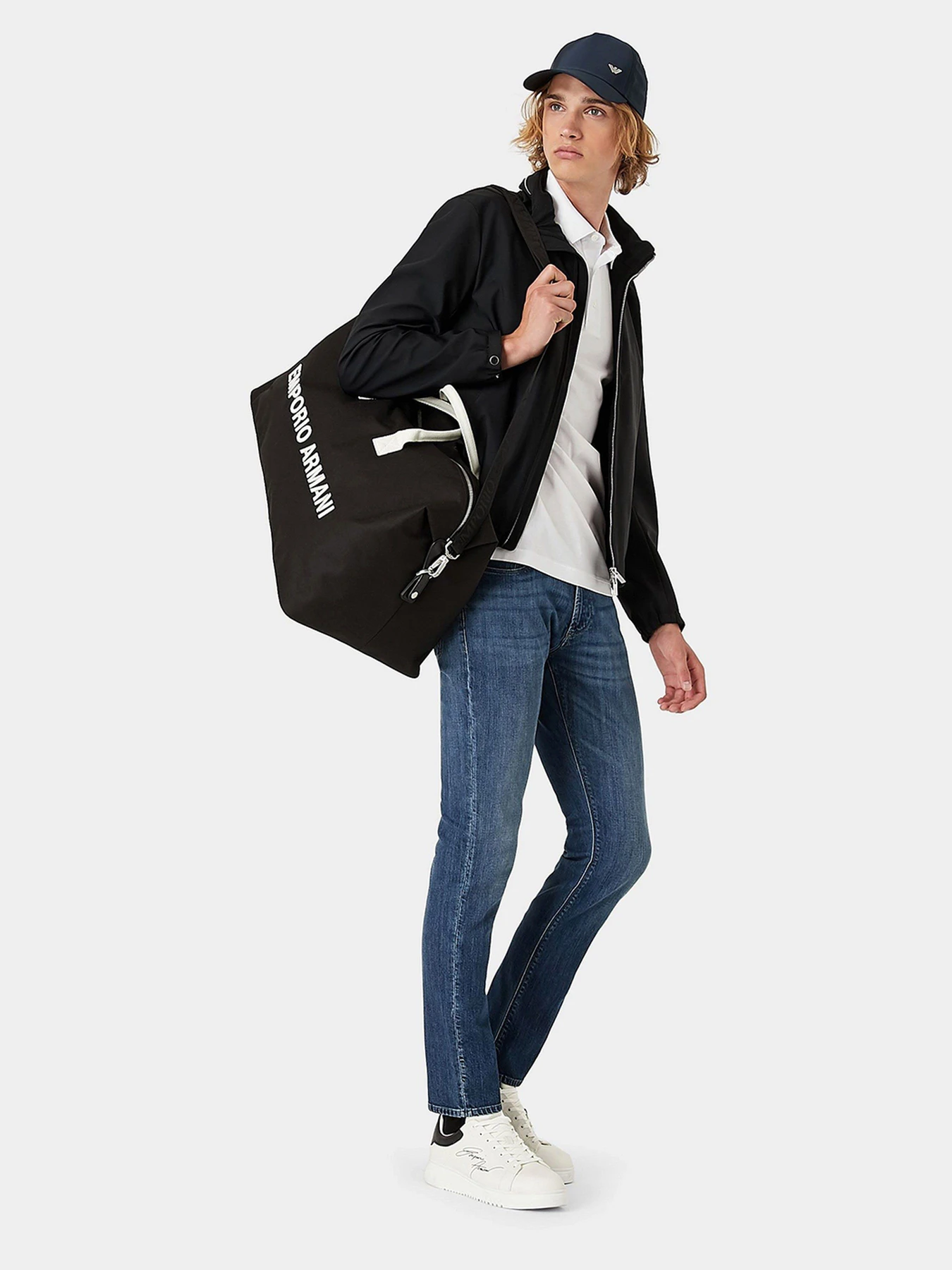 Футболки и поло Emporio Armani модель 8N1F96-1JUVZ-0100 Футболки и поло Emporio Armani модель 8N1F96-1JUVZ-0100 Фото