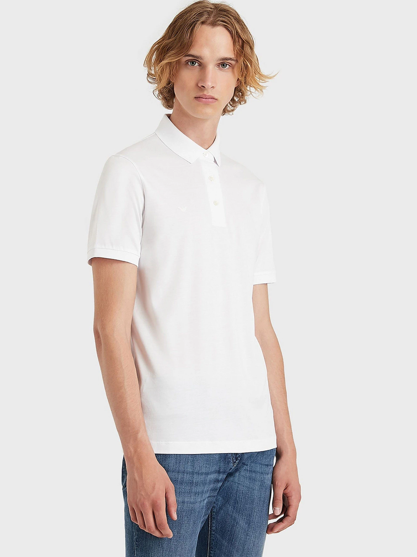 Футболки и поло Emporio Armani модель 8N1F96-1JUVZ-0100 Футболки и поло Emporio Armani модель 8N1F96-1JUVZ-0100 Фото
